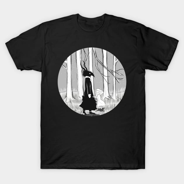 the curse, the girl from the other side: siúil a rún T-Shirt by jorge_lebeau